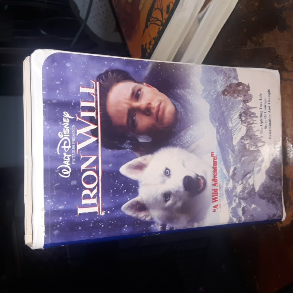 Disney Iron Will VHS Tape ( SKU ab2)
